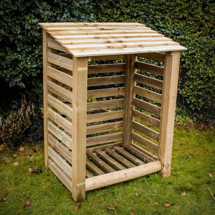 Slatted Log Store - Image 2